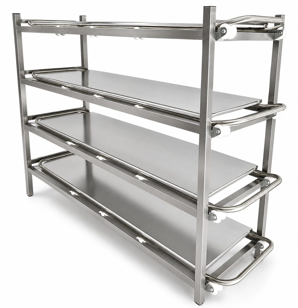 4 Tray Stainless Steel Rack